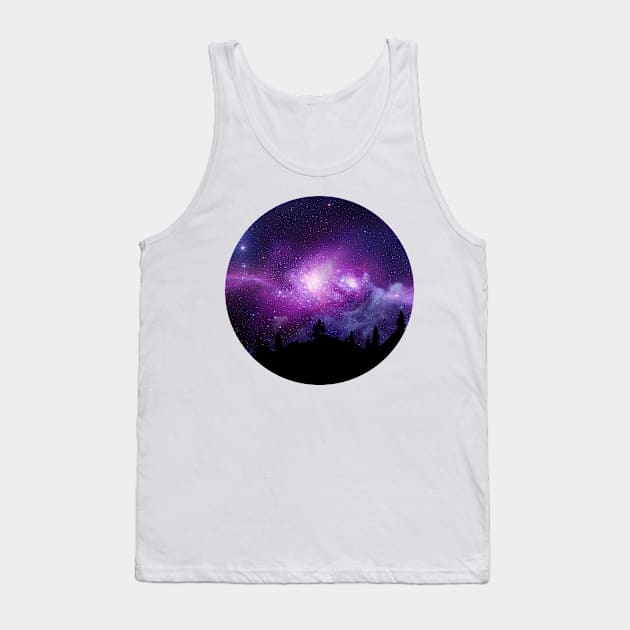 Starry landscape Tank Top by kecy128